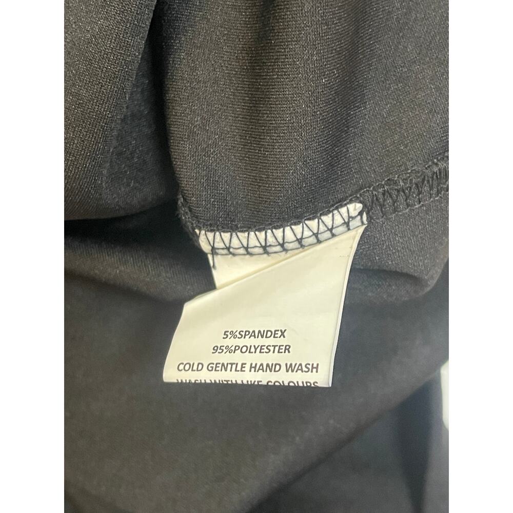 NWT Billy J‎ Alaina Midi Dress Black Side Slit Cocktail Event Classic Womens 12 - Picture 8 of 9